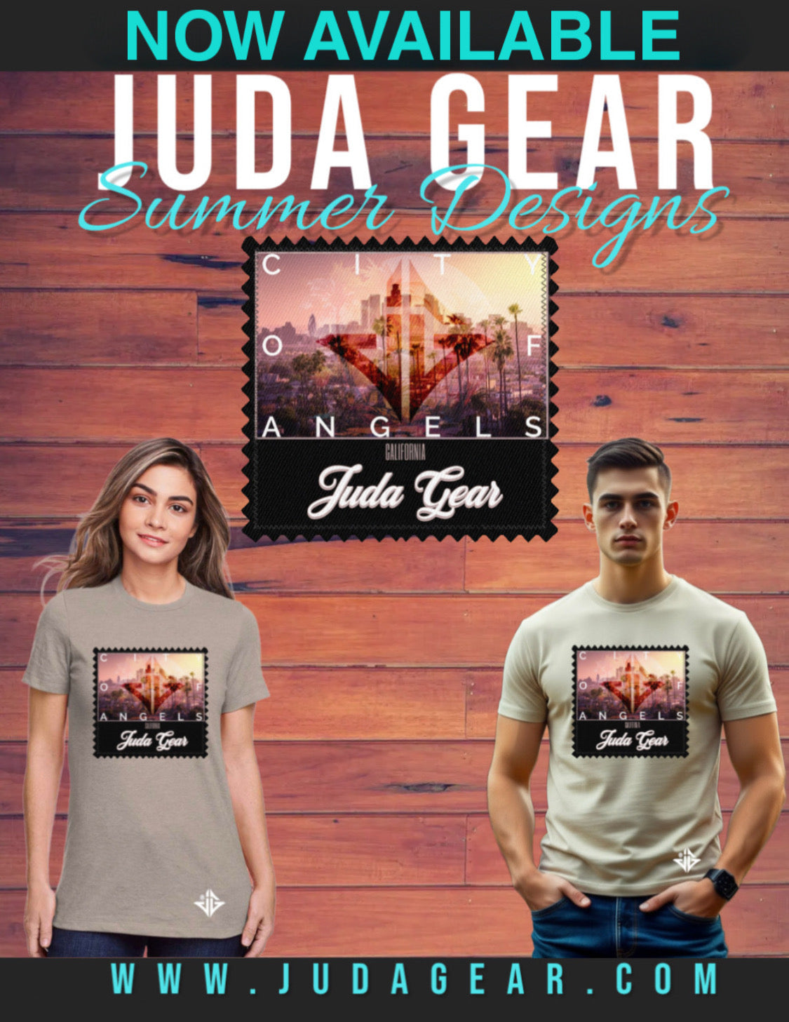 Juda Gear City of Angels Oversized Patch Style Limited Edition