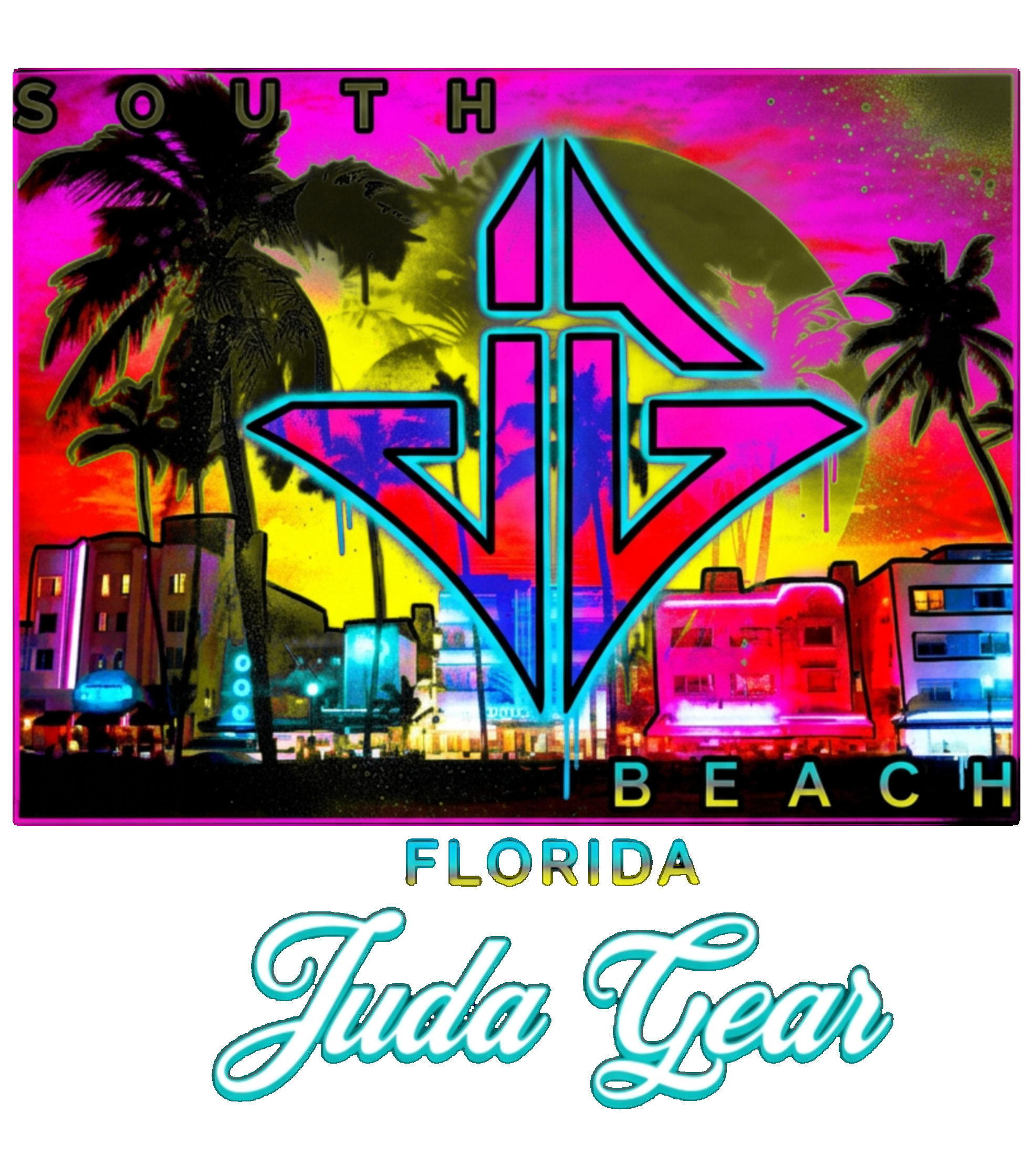 Juda Gear South Beach Neon